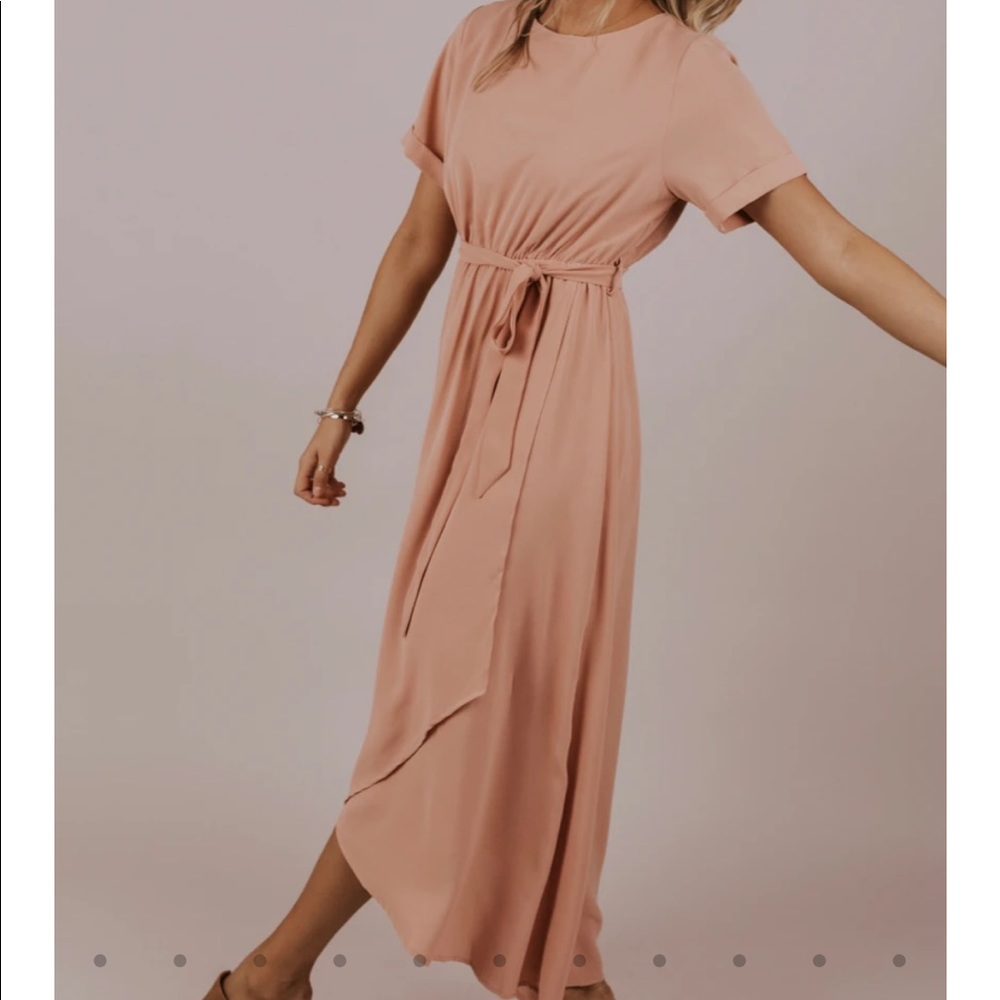 ROOLEE wrap maxi dress